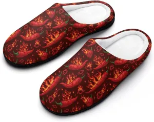 Womens Slippers Soft Bedroom Slip-On Shoes Men's Halloween Cute Ghosts Slippers Cotton House Slippers Indoor Outdoor