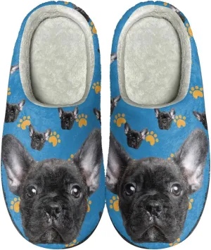 Xoenoiee Warm Slippers for Men Women Soft Comy House Slippers Lightweight Slip-On Fluffy Bedroom Home Shoes