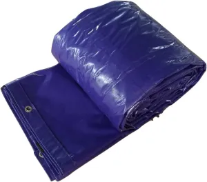 XTARPS 24' x 30' Flatbed Truck Tarp - Light Weight Machinery Tarp, Purple