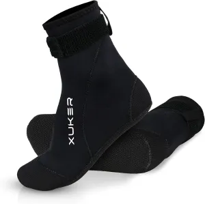 XUKER Neoprene Water Socks 3mm, Sand Proof Beach Volleyball Socks Diving Socks for Outdoor Water Sports