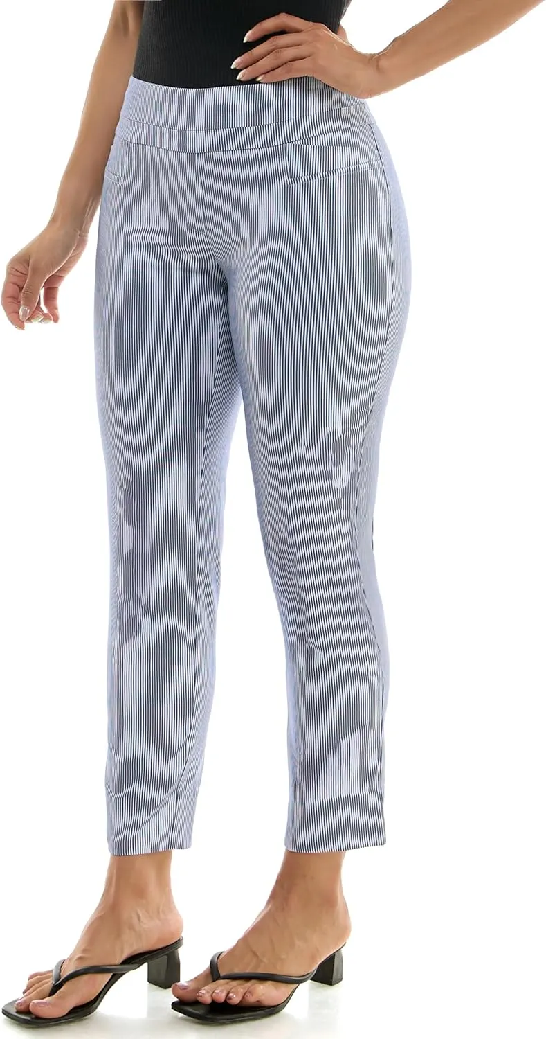 Zac & Rachel Women's Pull-on Ankle Length Pants with Millennium Fabric