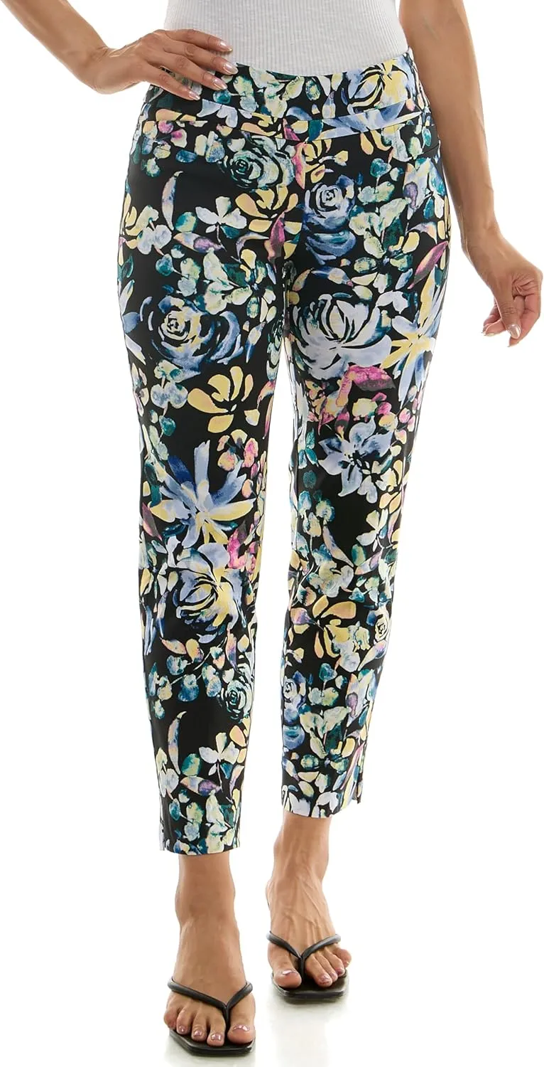 Zac & Rachel Women's Pull-on Ankle Length Pants with Millennium Fabric