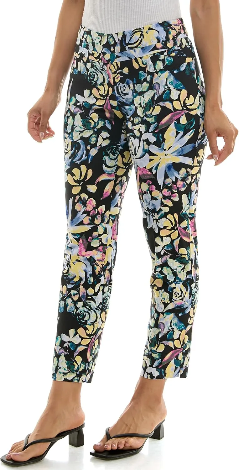 Zac & Rachel Women's Pull-on Ankle Length Pants with Millennium Fabric