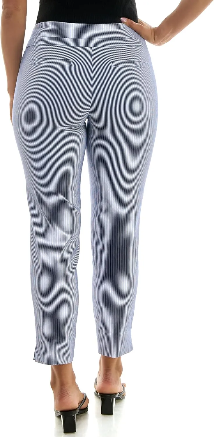 Zac & Rachel Women's Pull-on Ankle Length Pants with Millennium Fabric