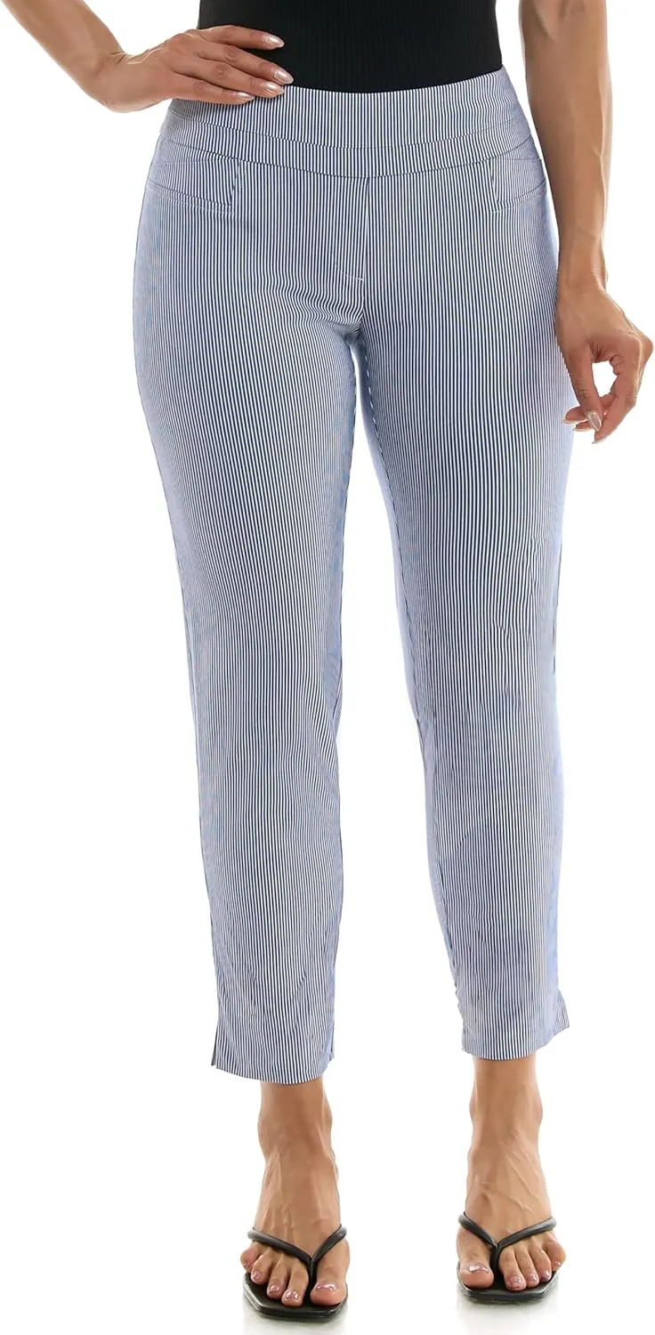 Zac & Rachel Women's Pull-on Ankle Length Pants with Millennium Fabric