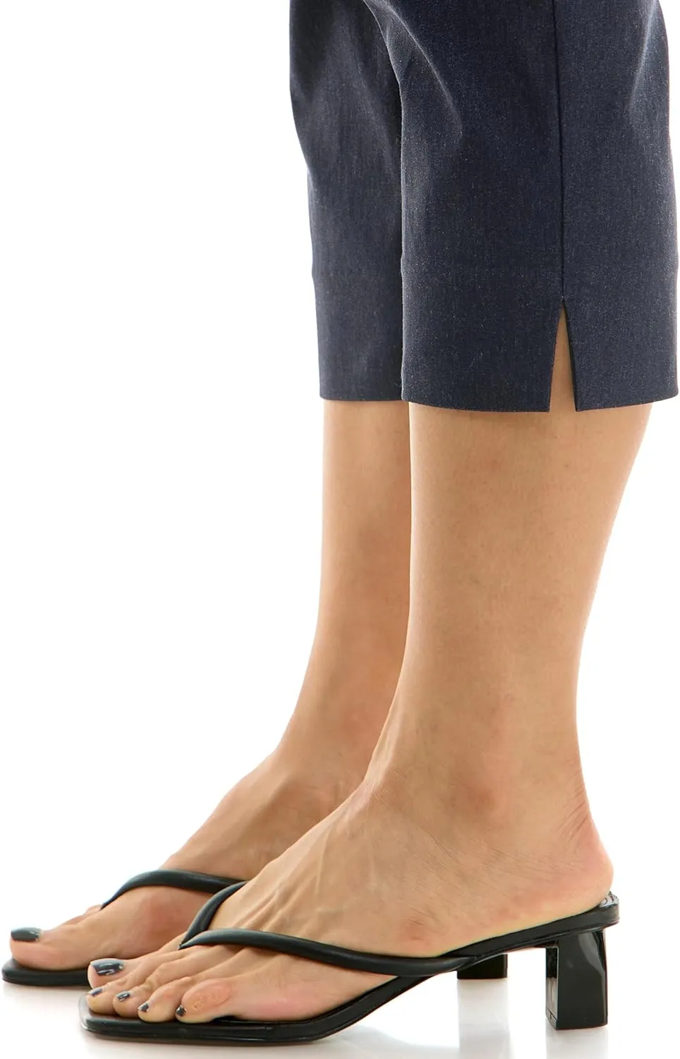 Zac & Rachel Women's Pull-on Slim Leg Crop Pant