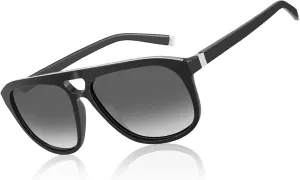 ZENOTTIC Aviator Sunglasses for Men Polarized UV Protection Square Fashion Double Bridge Retro Pilot Sun Glasses Oversized