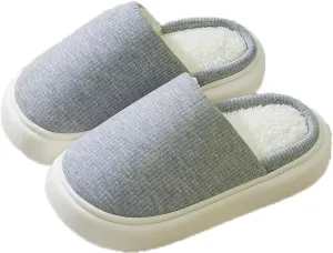 Zureto Cloud Slippers Winter, Warm Fluffy Slippers Sunshine Cloud Slippers Unisex Non-Slip Comfortable Thick Sole